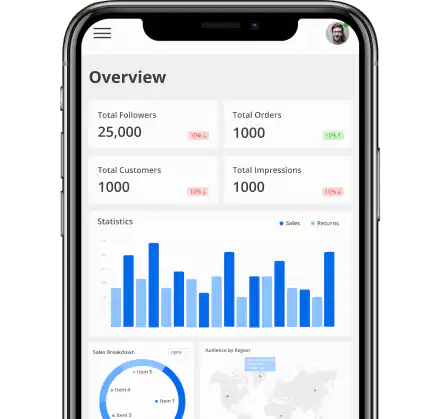 Infinite MLM App Interface