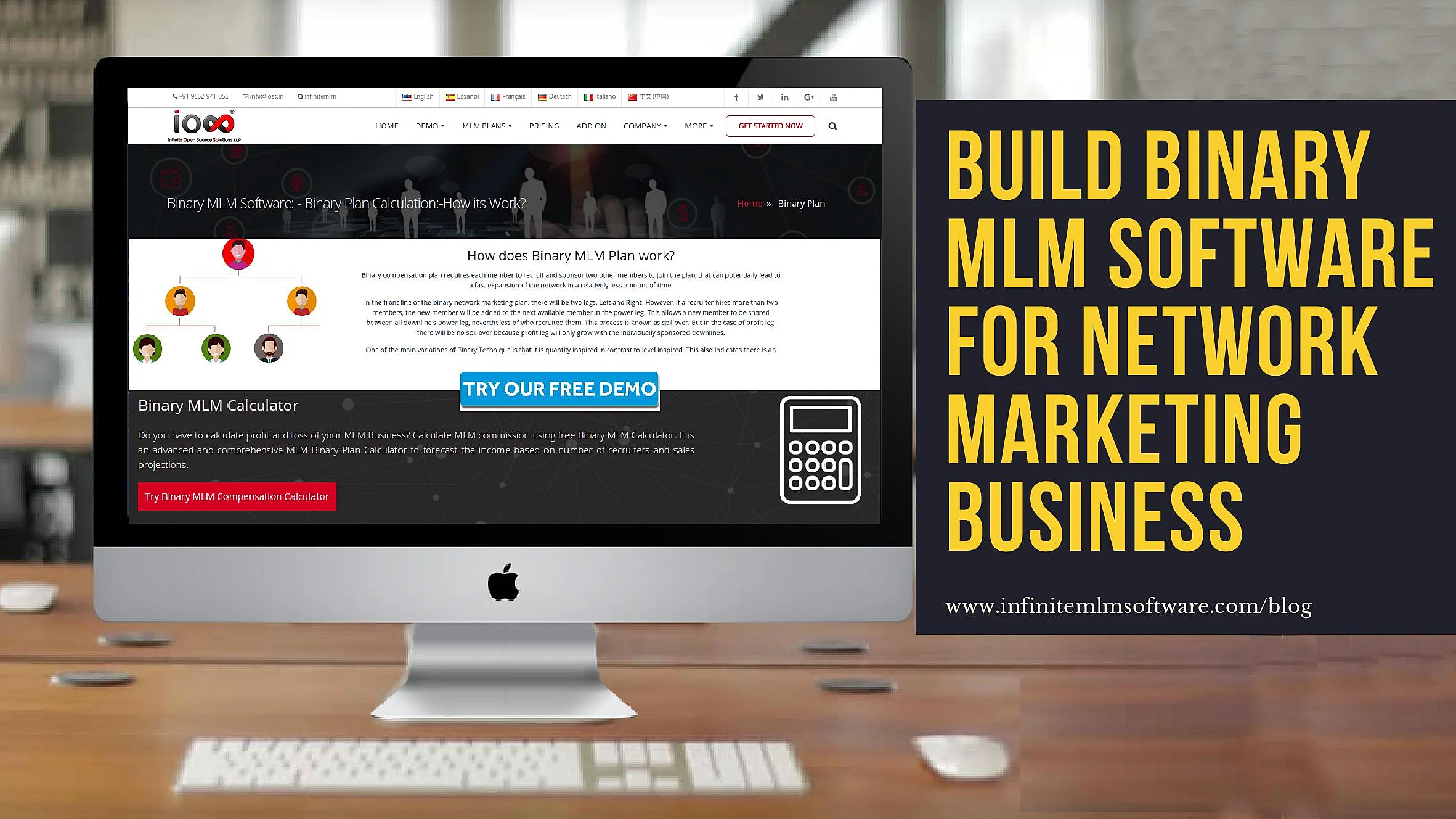 Binary MLM Software for Network Marketing