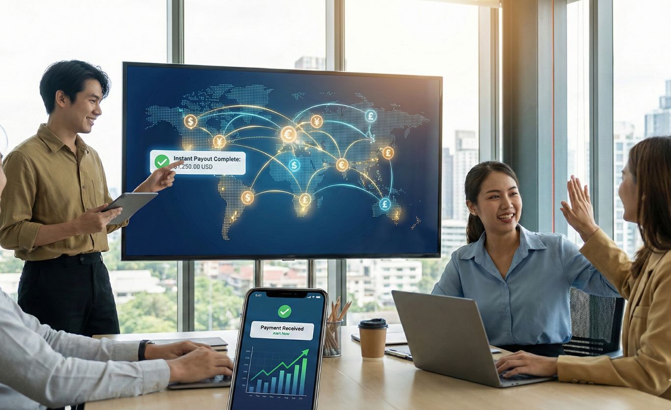 multi currency MLM payouts