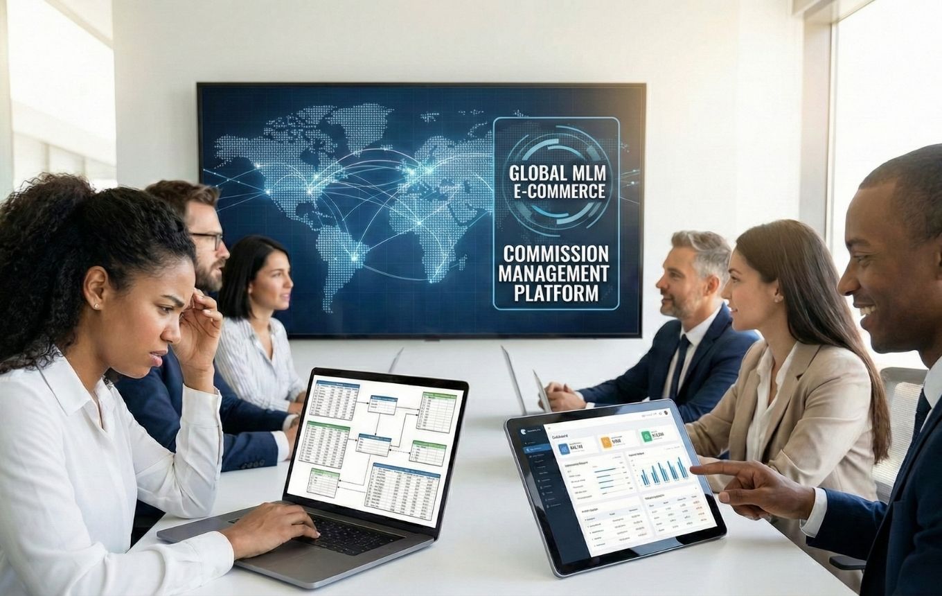 global MLM e-commerce commission integration