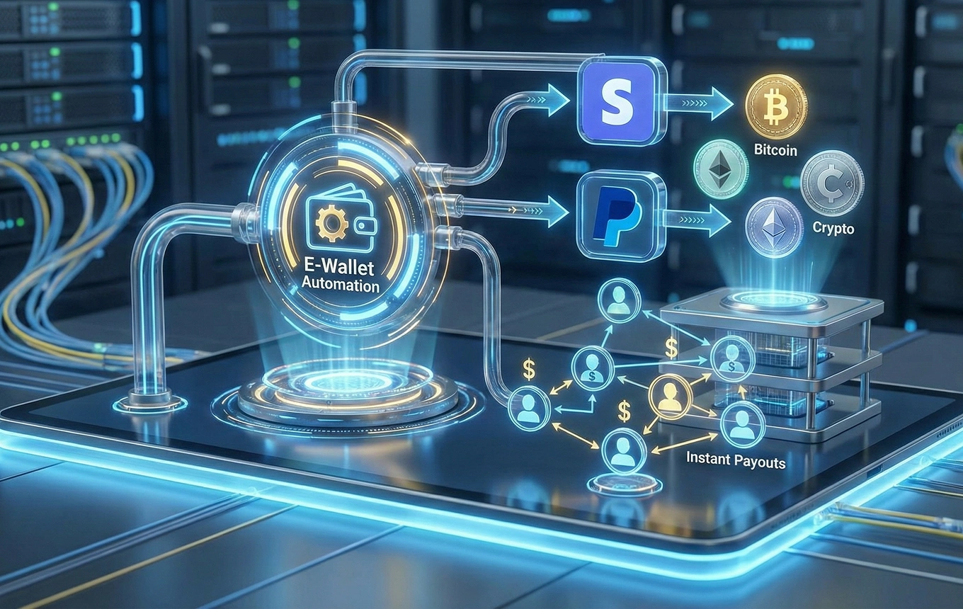 MLM e-wallet automation