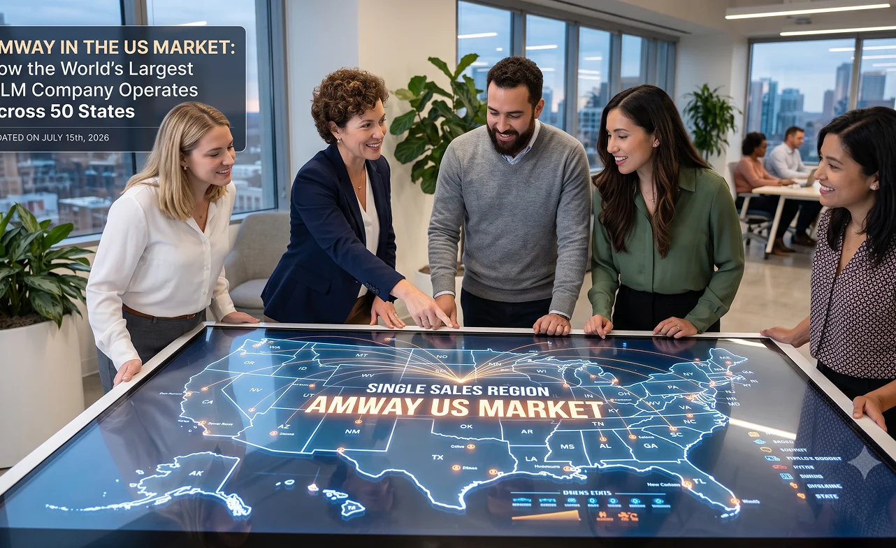 Amway in the US Market: How the World's Largest MLM Company Operates Across 50 States as a Single Sales Region