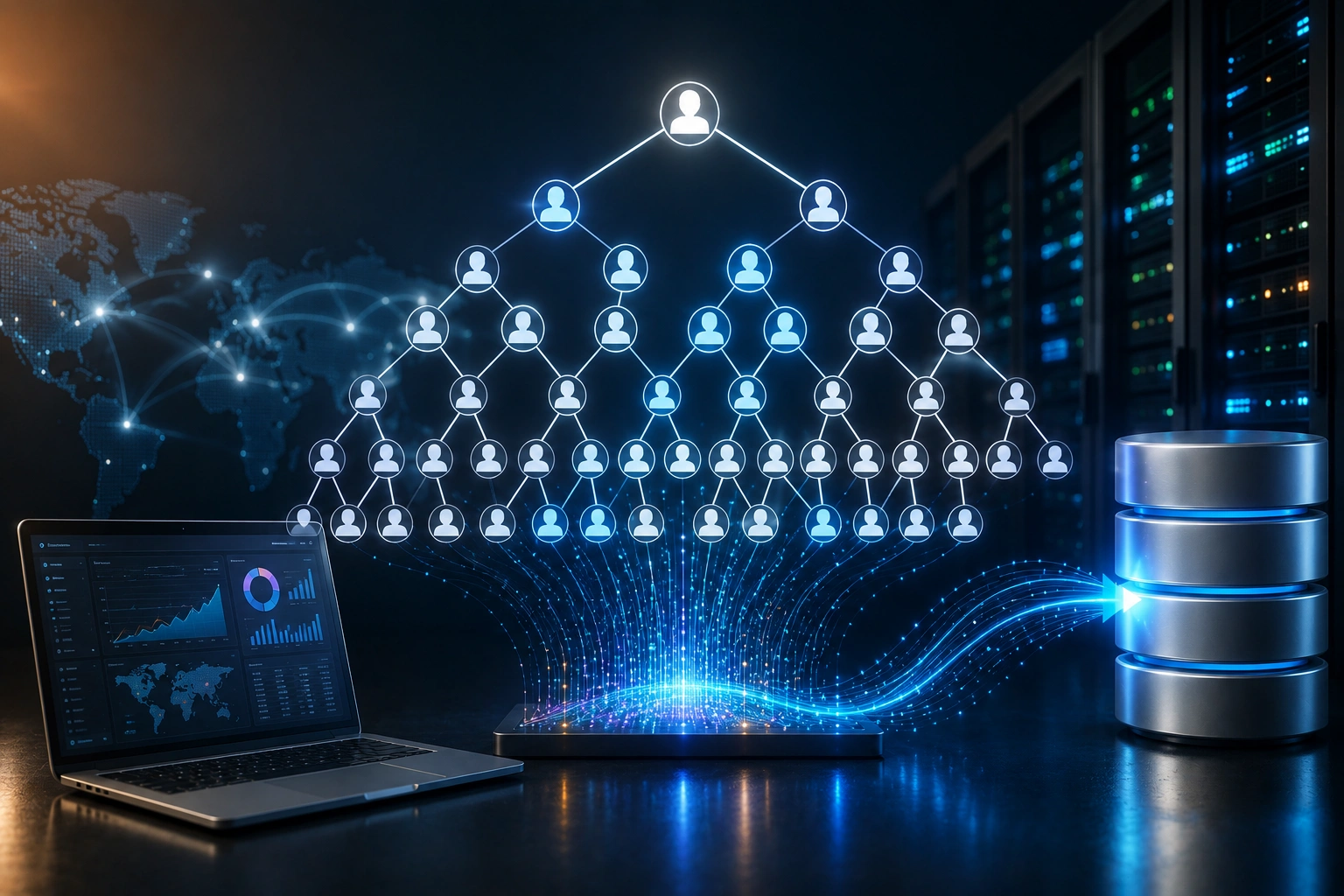 How Infinite MLM Software Added 2 Million Users to an Unbalanced Binary Genealogy Tree in Just 15 Days