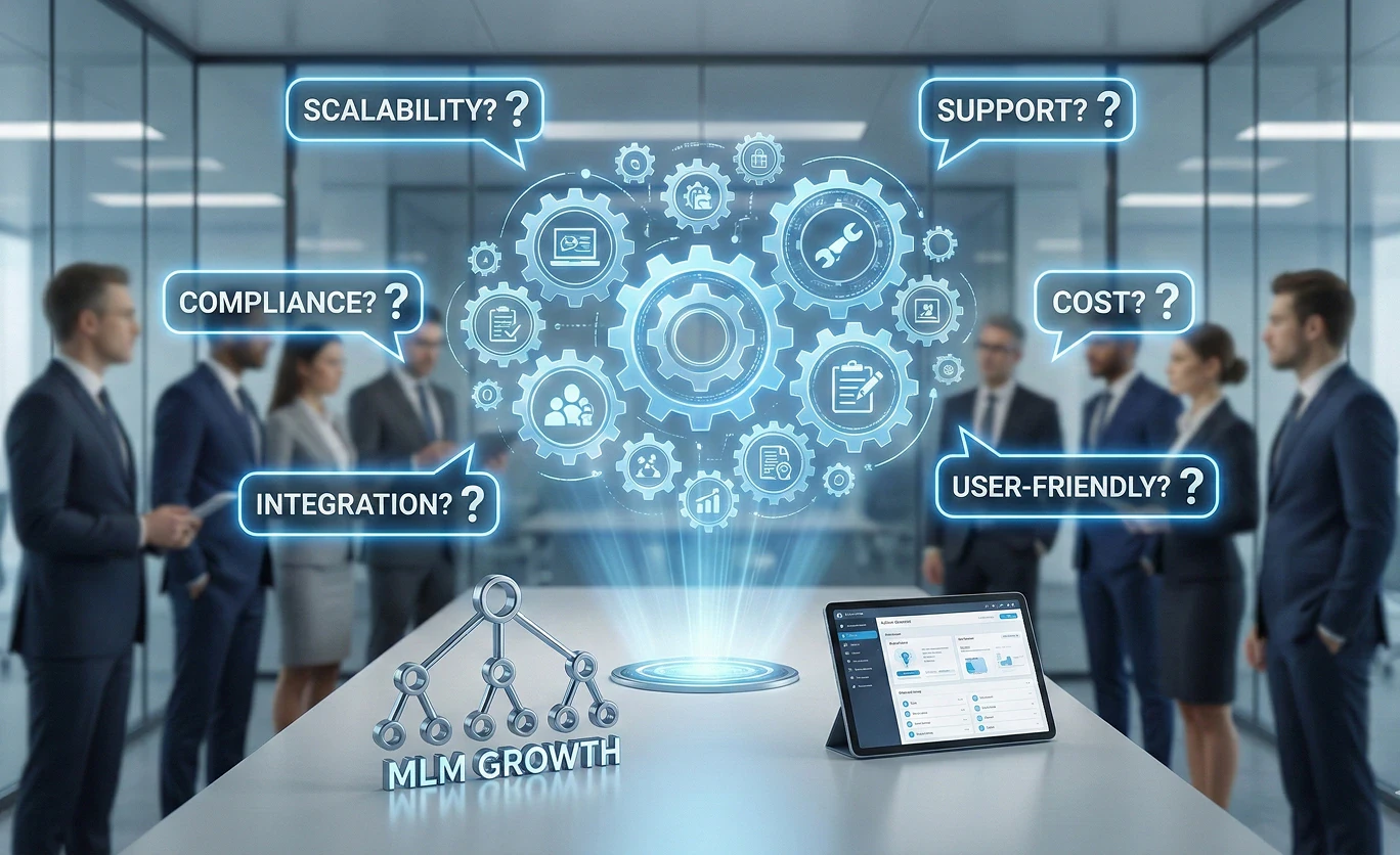 Questions Every Growing MLM Business Should Ask Before Choosing Software