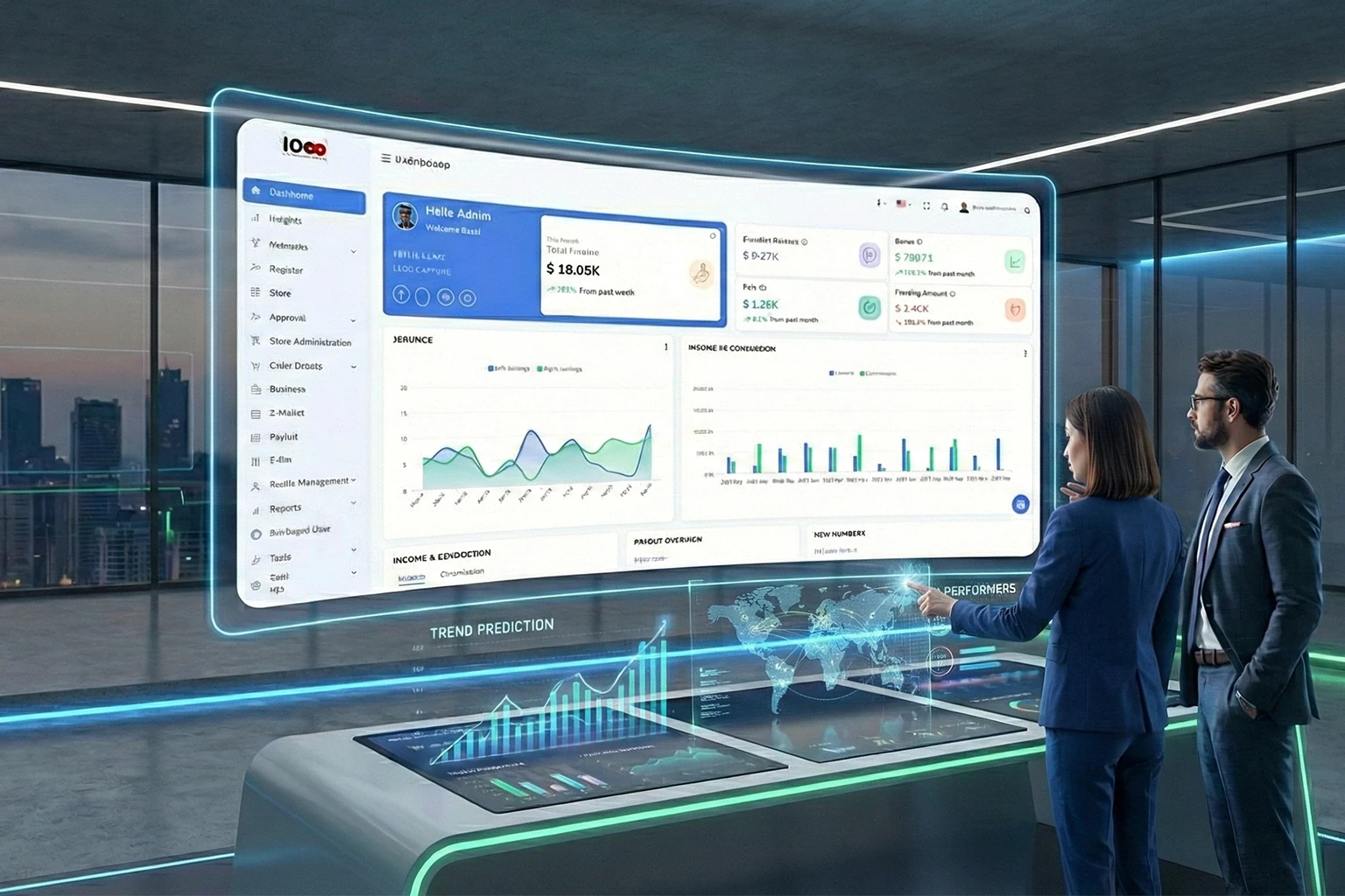 AI-Powered Dashboards for MLM Admins: Predict Trends and Spot Top Performers
