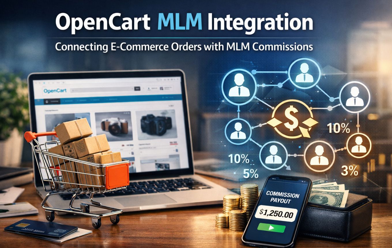 OpenCart MLM Integration: How to Connect E-Commerce Orders with MLM Commissions