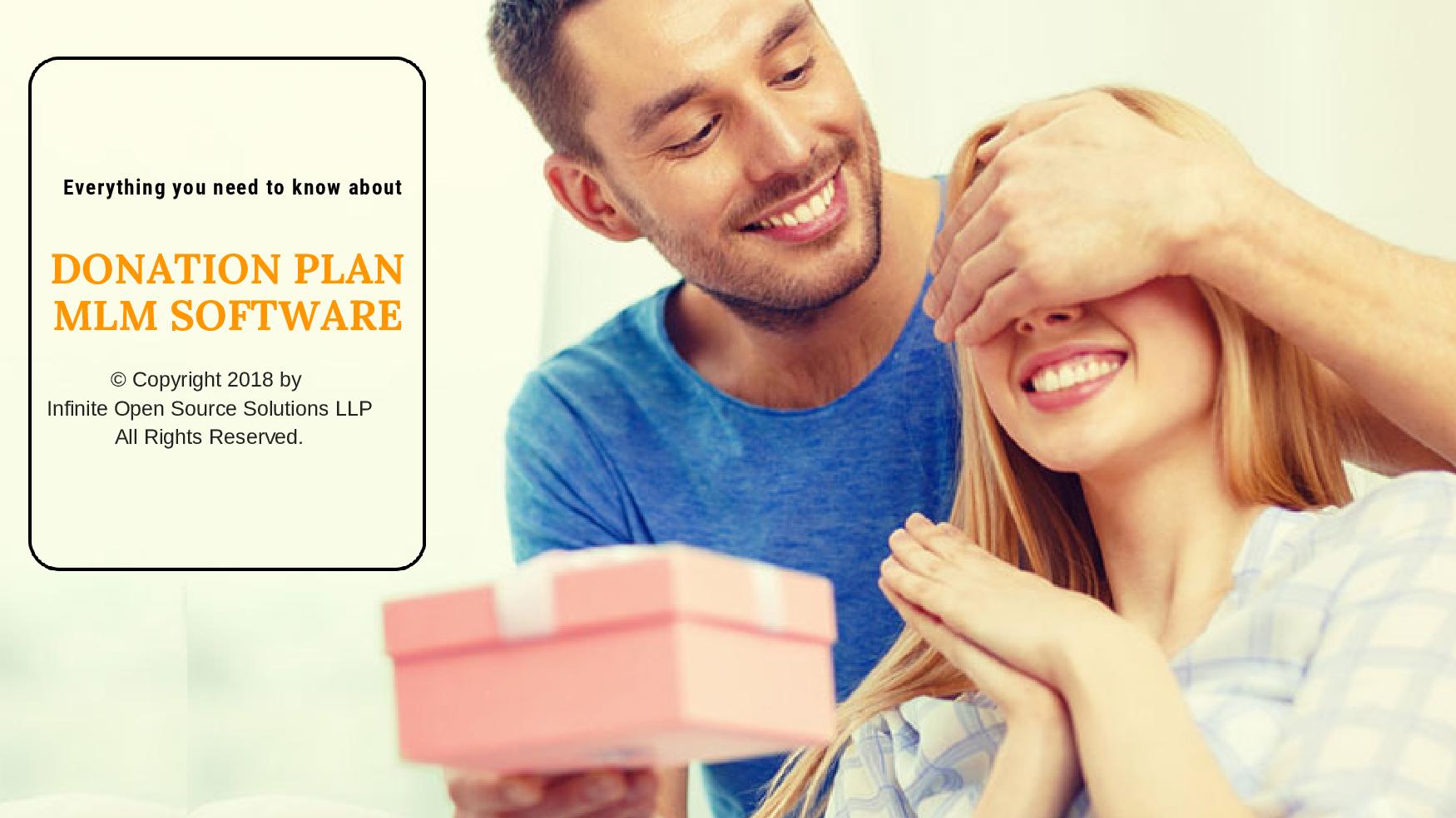 Donation Plan MLM Software  Demo On Live: Try Now