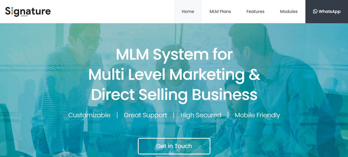 Signature Network marketing malaysia
