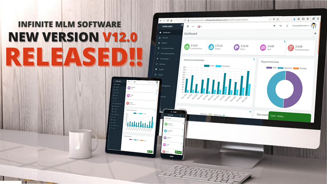 Infinite MLM Software Version-12.0 Released!