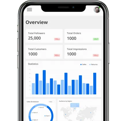 Infinite MLM App Interface